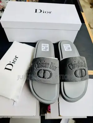 Christian Dior Cd Slide Ash N Black