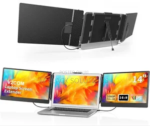 V2com S2 Is a Portable, Triple-Screen Laptop Extender