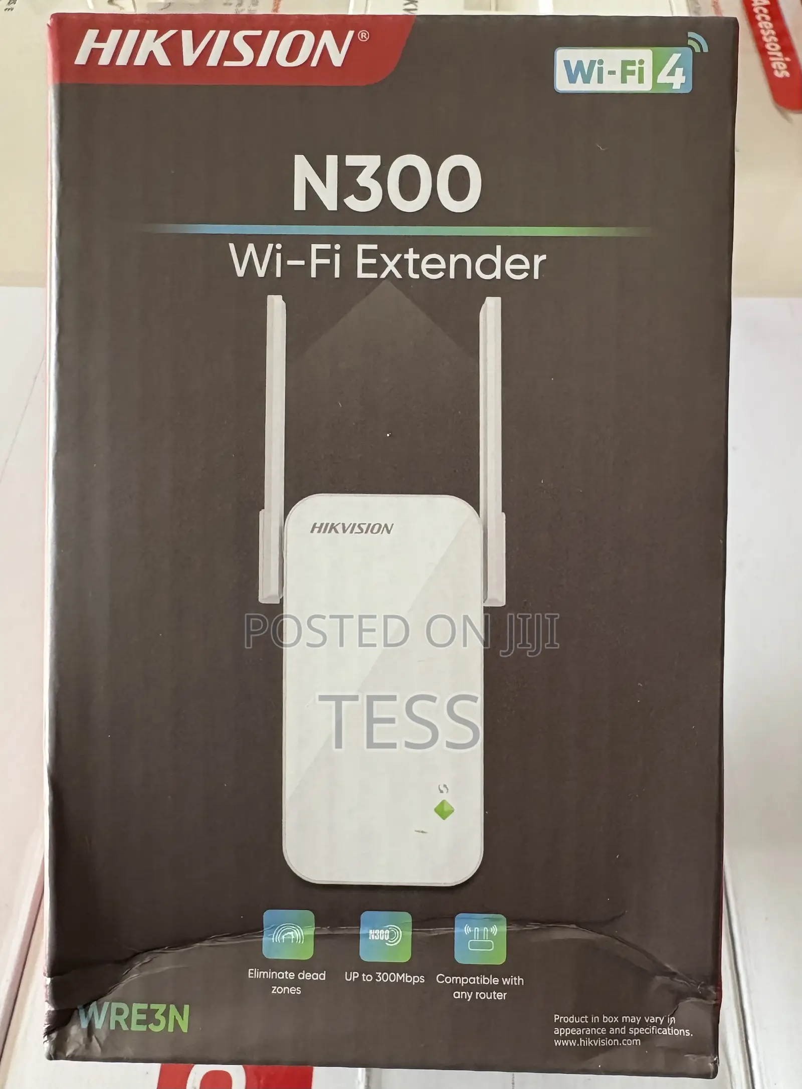 Hikvision Wifi Extender Repeater Wifi 4 Wre3n (No Lan Port)
