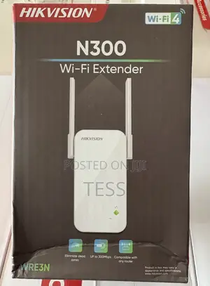 Hikvision Wifi Extender Repeater Wifi 4 Wre3n (No Lan Port)
