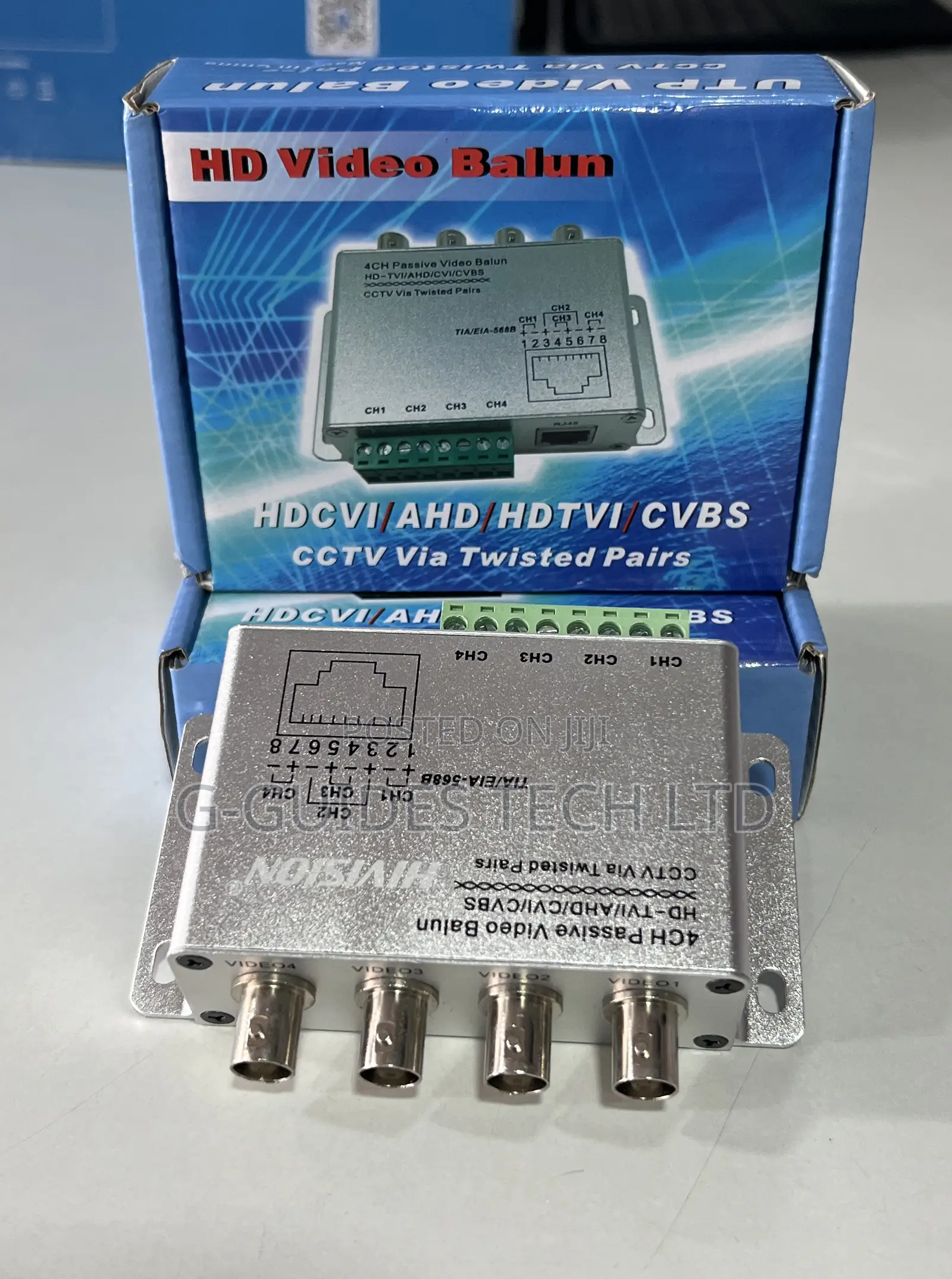 4-Channel Passive Hd Video Balun
