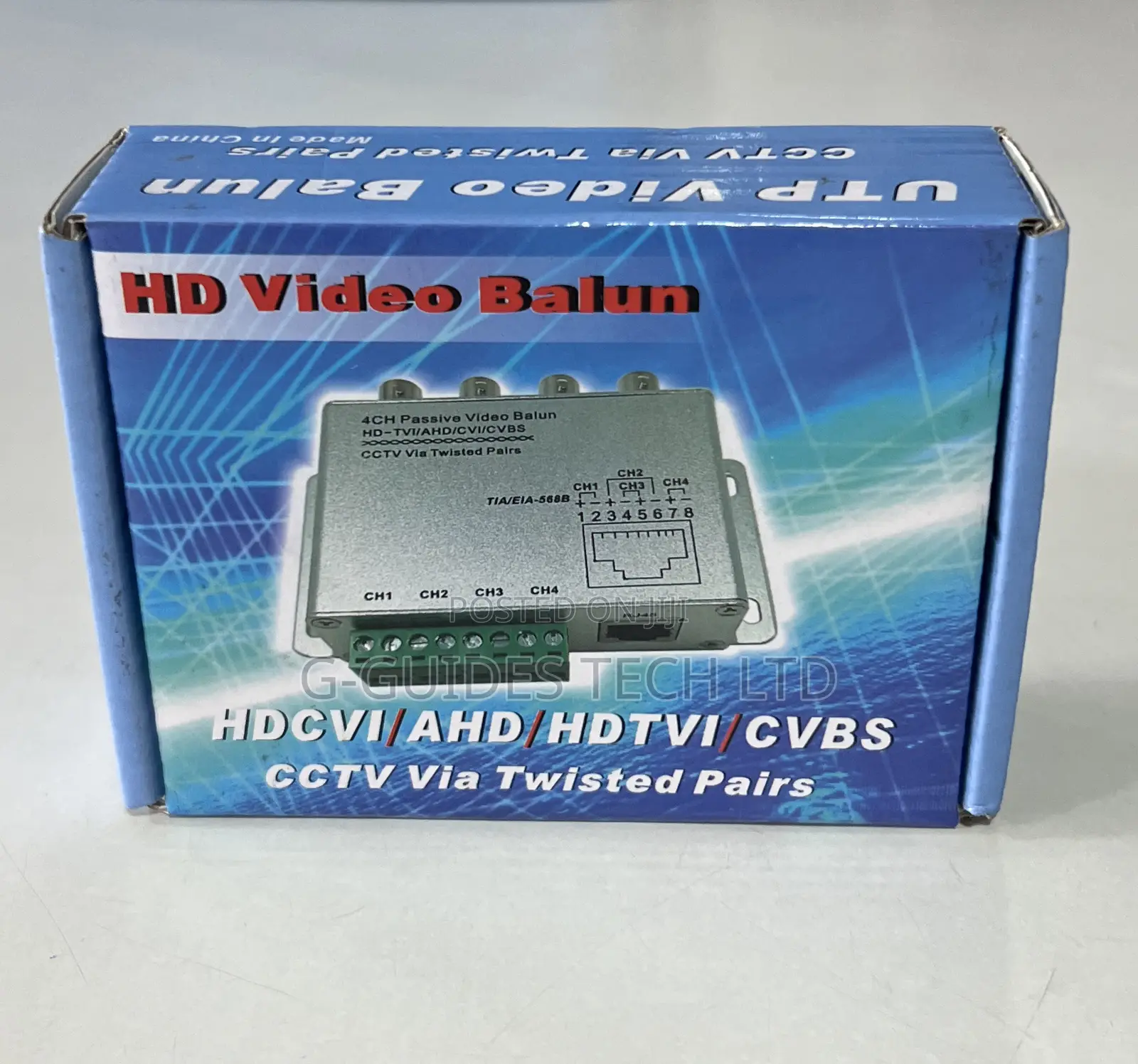 4-Channel Passive Hd Video Balun