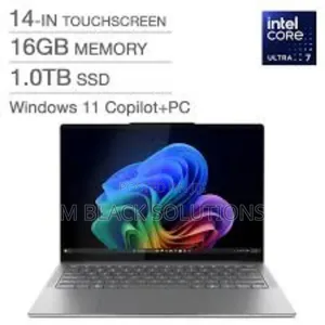 New Laptop Lenovo Yoga 7i 16GB Intel Core Ultra 7 SSD 1T