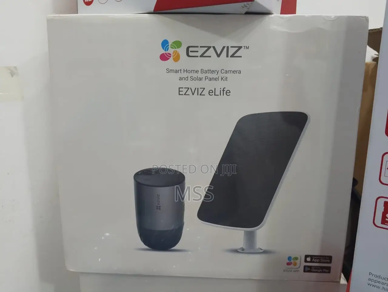 Ezviz Elife Bc1c Battery Solar Camera