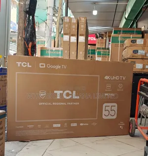 Tcl 55′′ Uhd 4k Smart Wi-fi Hdr|Voice Control|Frameless 2025