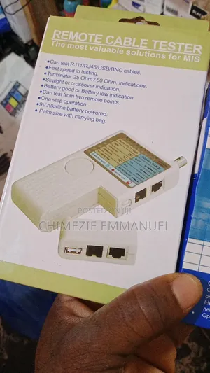 Network Cable Tester and BNC and Usb