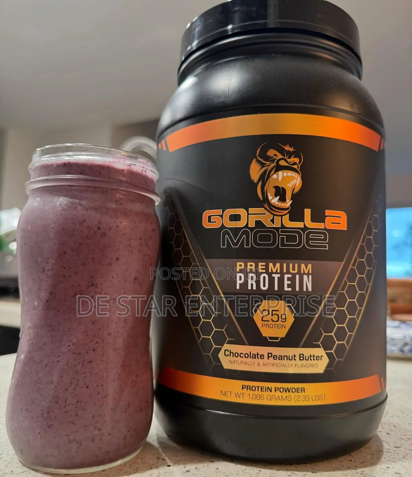 Gorilla Mode Protein Powder- Chocolate Flavor