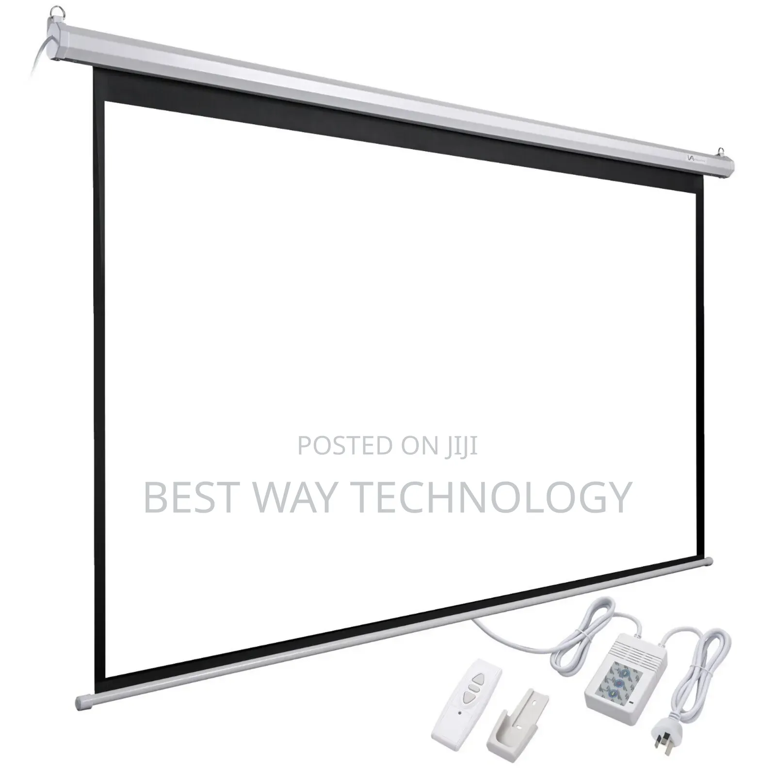 Projector Screen Electric 180cm X 180cm