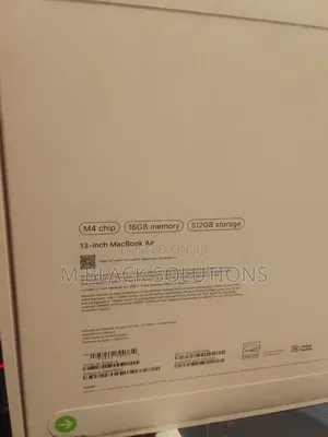New Laptop Apple MacBook Air 16GB Apple M4 SSD 512GB