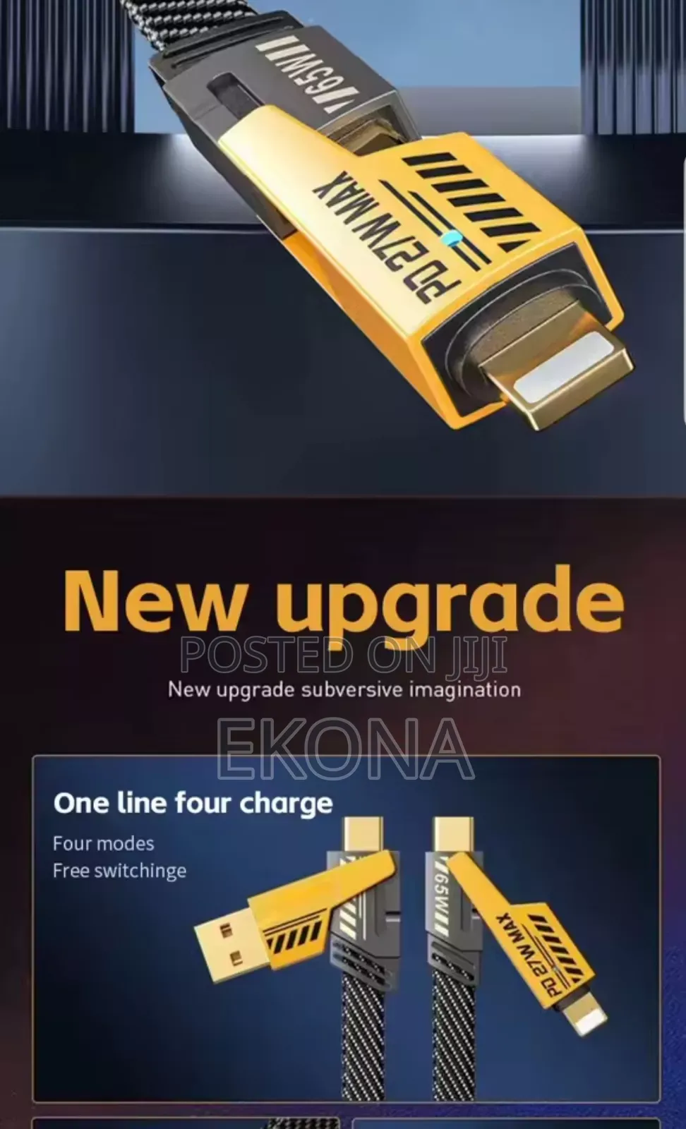 4 In 1 Data Cable And Charger