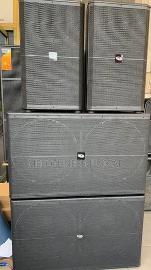 GLS 18inches Double Bass Speakers and Half-Range Speakers