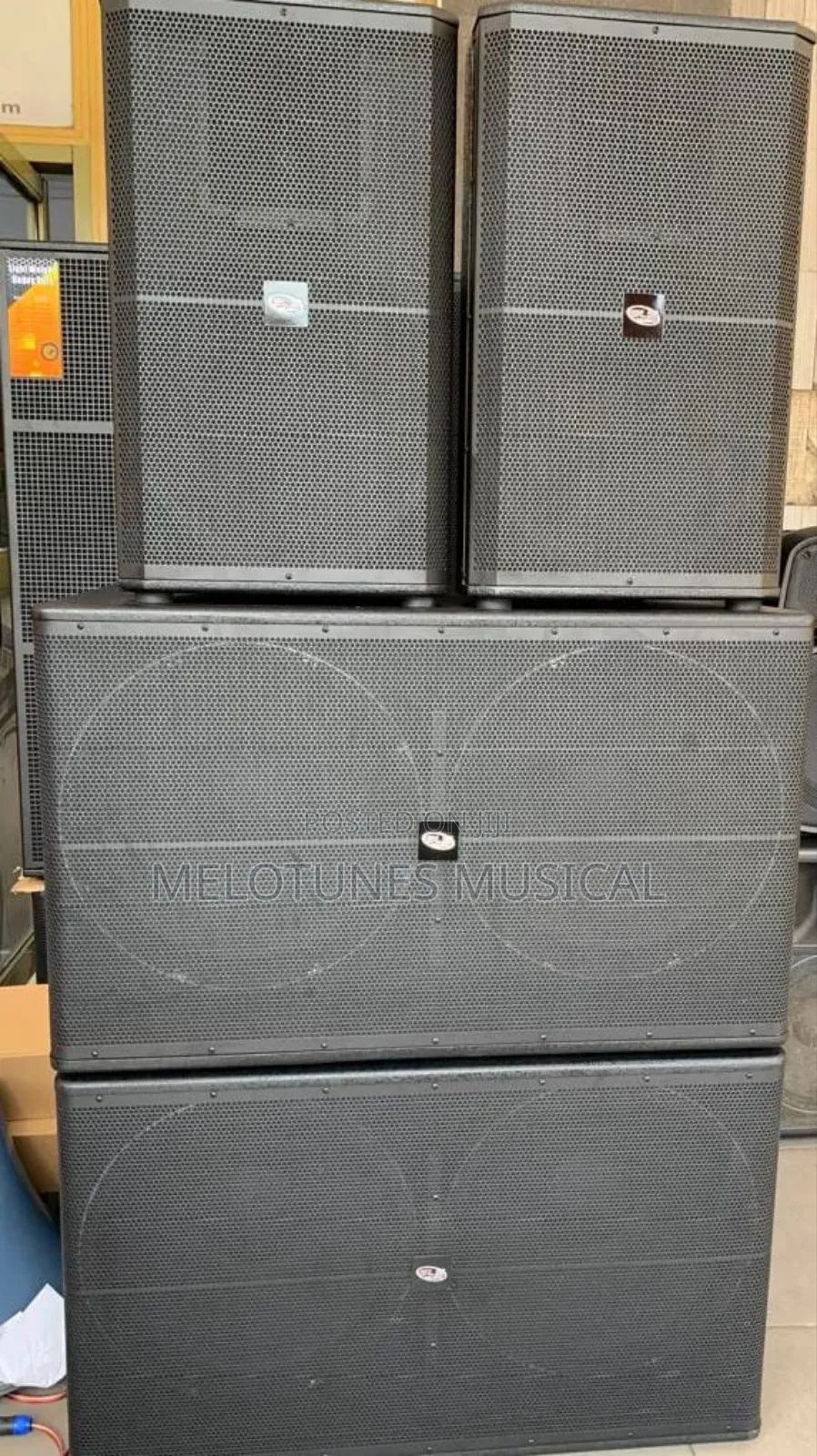 GLS 18inches Double Bass Speakers and Half-Range Speakers