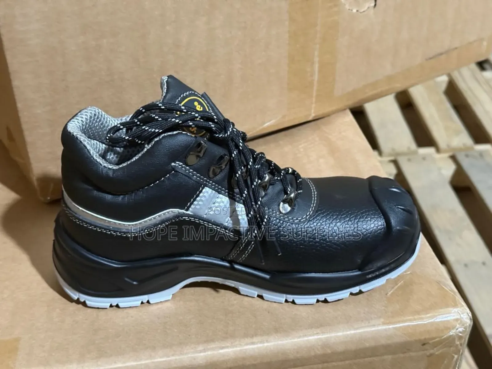 New Safetoe S3 Boot - Antibacterial & Reflective Sole.
