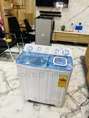 Affordable Nasco 7kg Twin Automatic Washing Machine.
