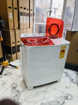 Sealed in Box Nasco 8kg Semi- Automatic Washing Machine.