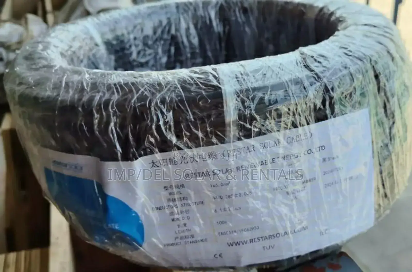 Solar Pv Cable 1× 6mm
