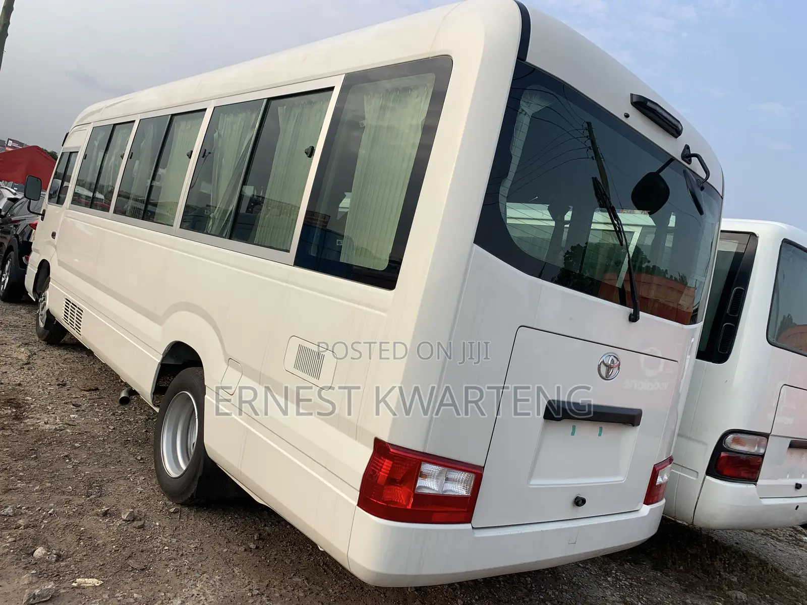 New Toyota Coaster 2024 White