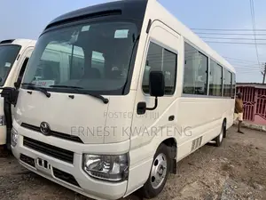 New Toyota Coaster 2024 White
