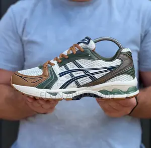Asics Gel-kayano 14 “ Army Green / Brown “