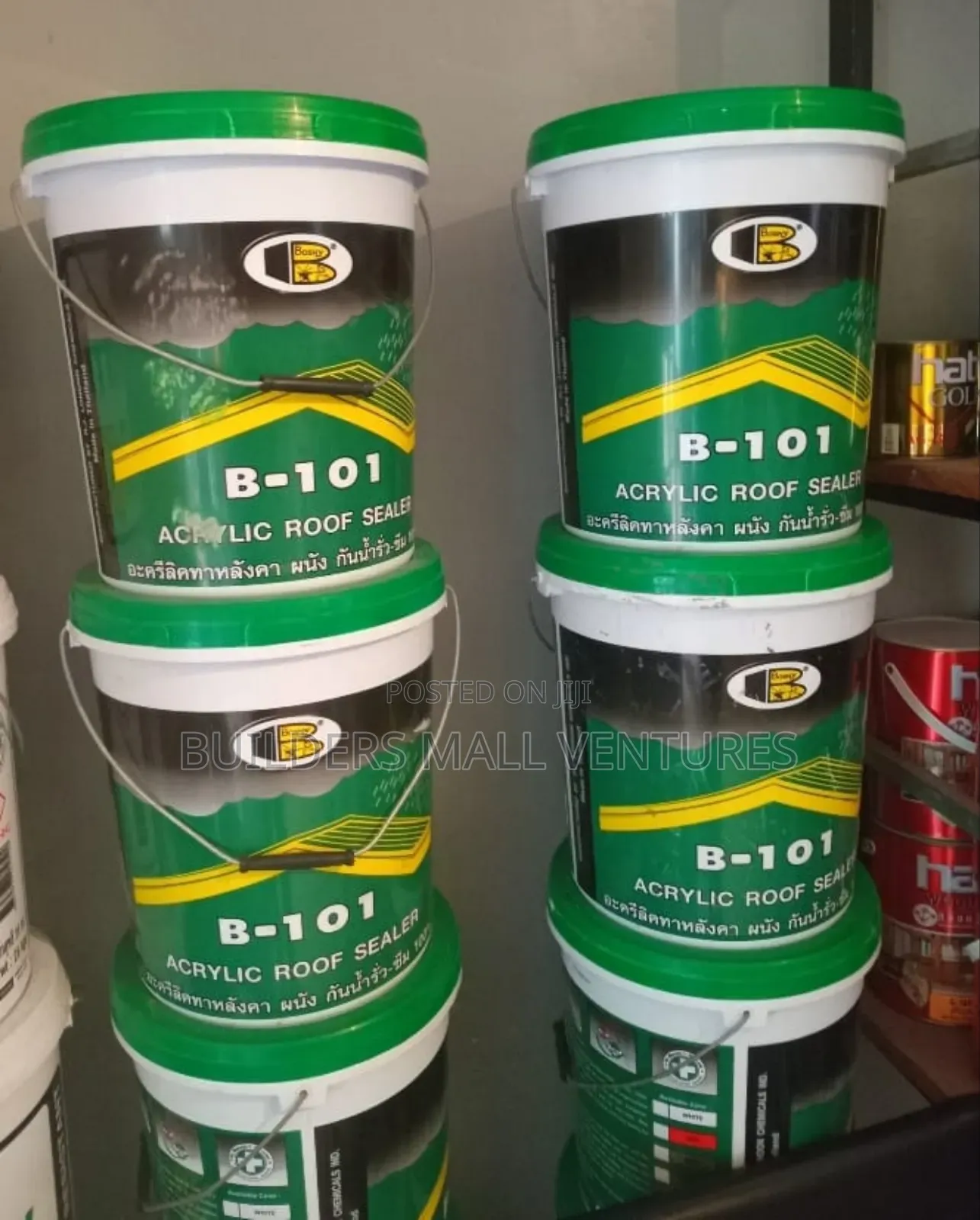 Bosny B-101 Acrylic Roof Sealer Paint (Waterproof)