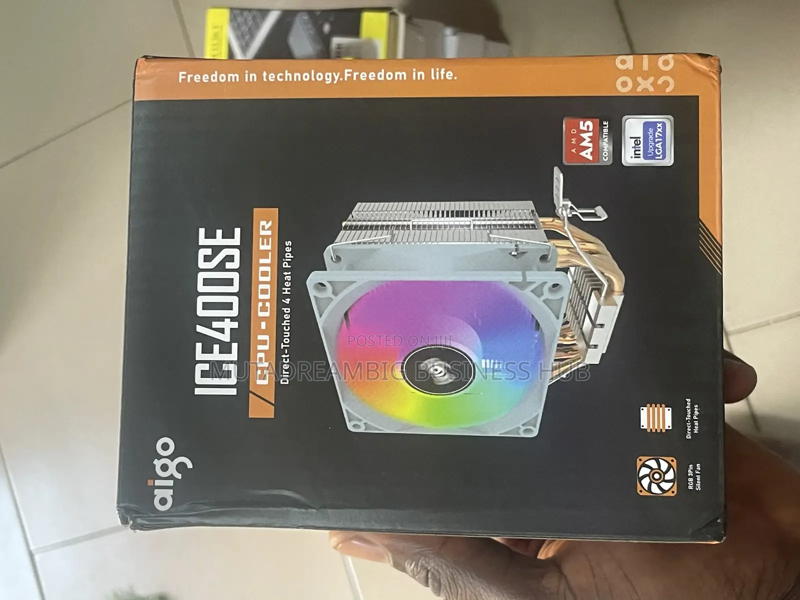 Aigo RGB Cooler for Desktop Computer