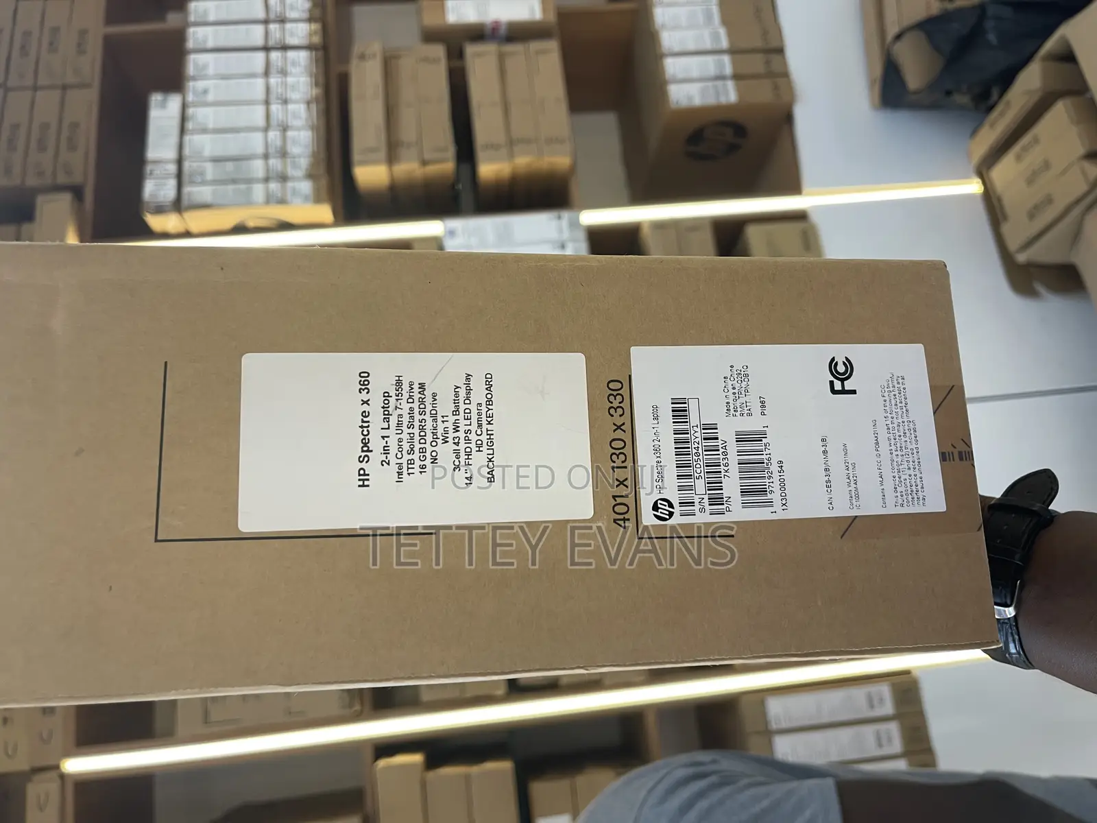 New Laptop HP Spectre X360 15 16GB Intel Core Ultra 7 SSD 1T