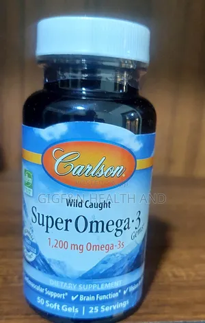 Carlson, Wild Caught Super Omega-3 Gem Epa 600 Dha 400( 2028 Expiry)