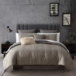 12pc Nylah Jacquard Bedding Set