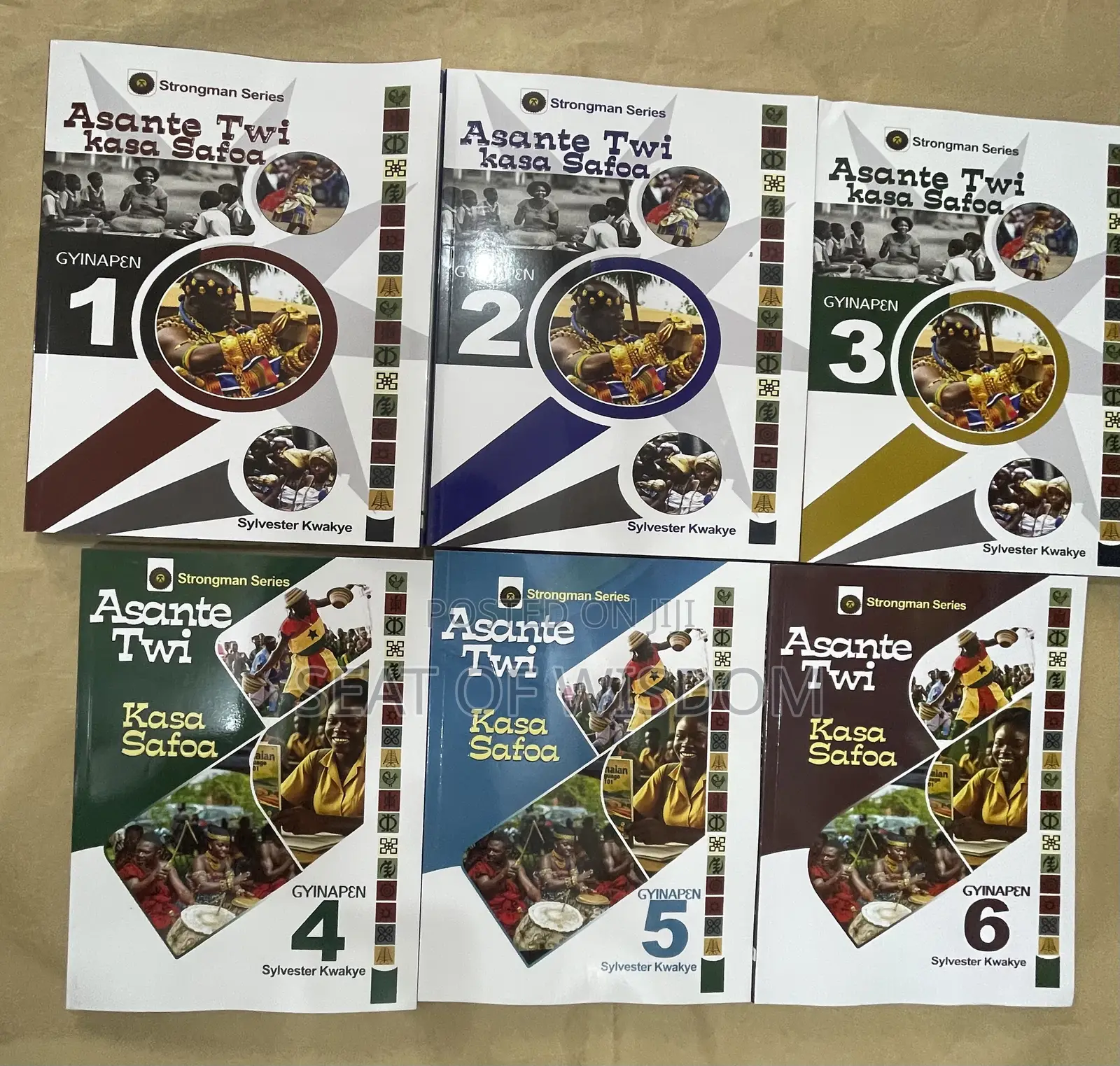 Strongman (Kasa Safoa ) Asante Twi Text Book for Basic 1-6
