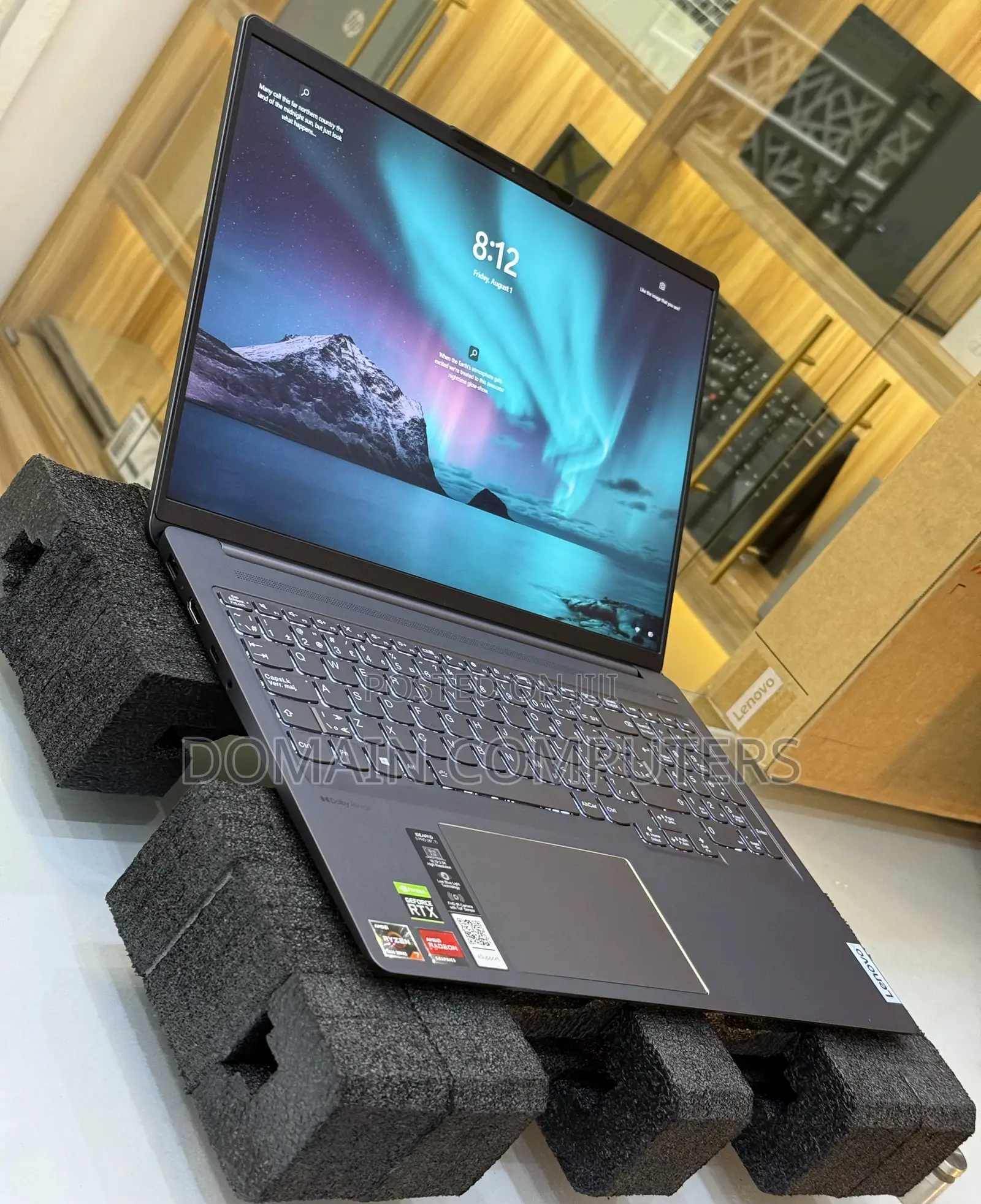 New Laptop Lenovo IdeaPad 5 Slim 13th Gen I7 16GB AMD Ryzen 7 SSD 512GB