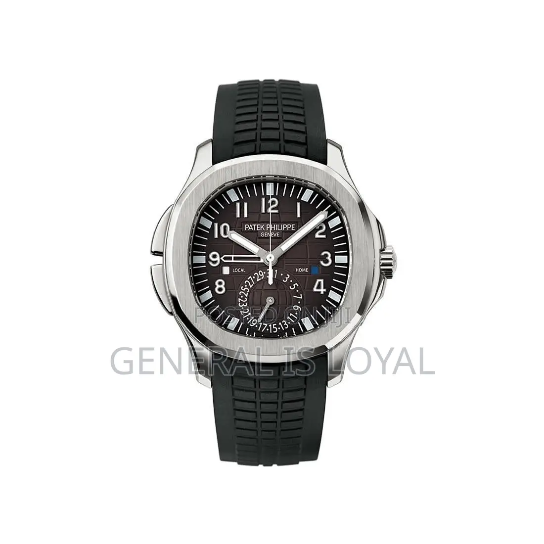 Original Patek Philippe Silicone Strap Mens Watch