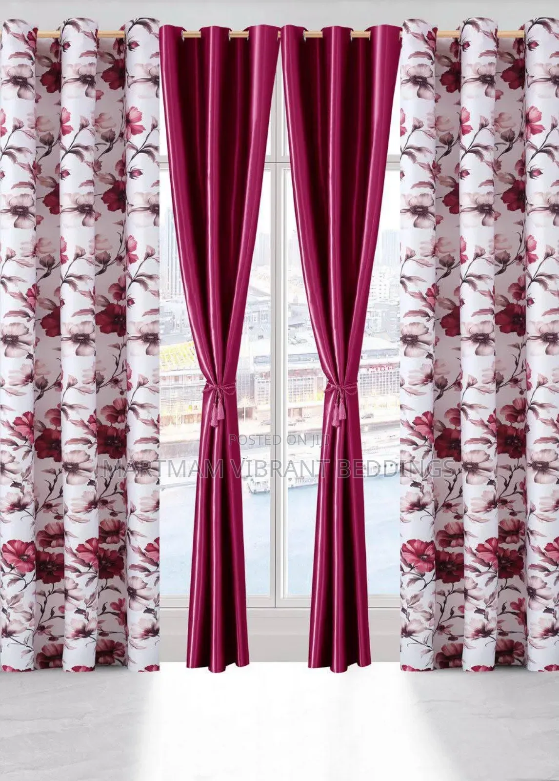 4 Piece Curtains