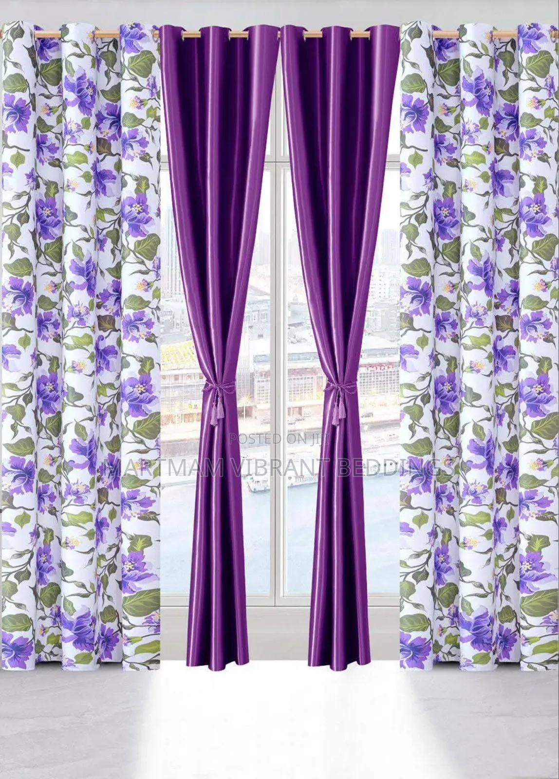 4 Piece Curtains