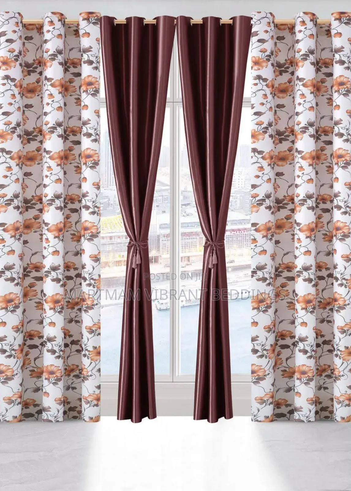 4 Piece Curtains