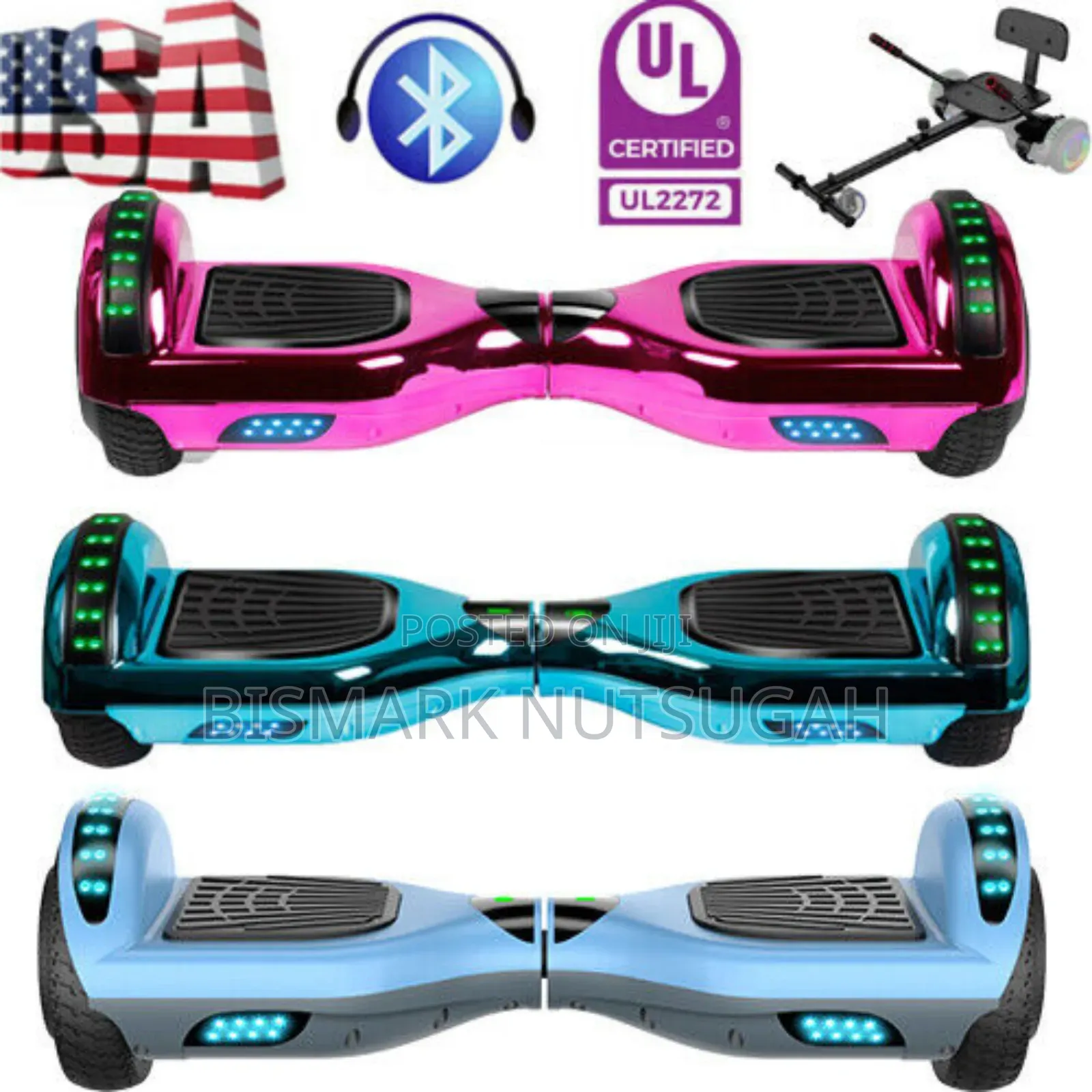 Music Self- Balancing Hoverboard
