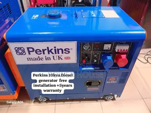 Power Set Perkins Diesel Generator 10kva Silent