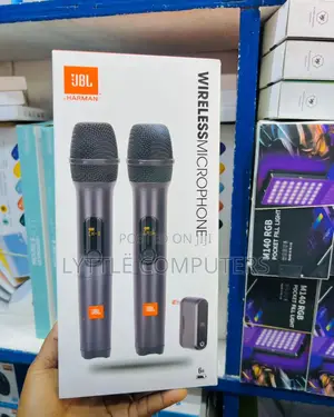 Dual Wireless JBL Microphone