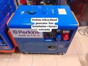 Power Package Perkins 10kva Diesel Generator Cool