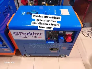 Power System Perkins Diesel Generator 10kva Silent