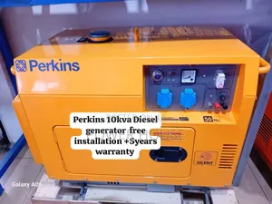 Power Energy Storm Perkins 10kva Diesel Generator Silent