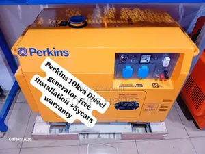 Fusion Flow Perkins Diesel Generator 10kva Silent