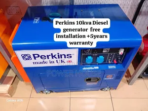 Master Max Perkins Diesel Generator 10kva Silent