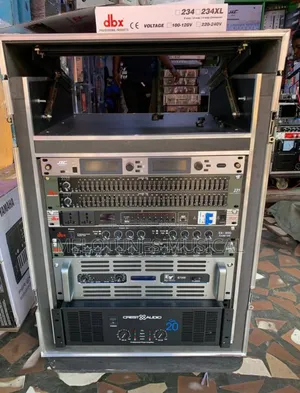 Full Set of JBL Speakers With Full Amplifier Rack Set