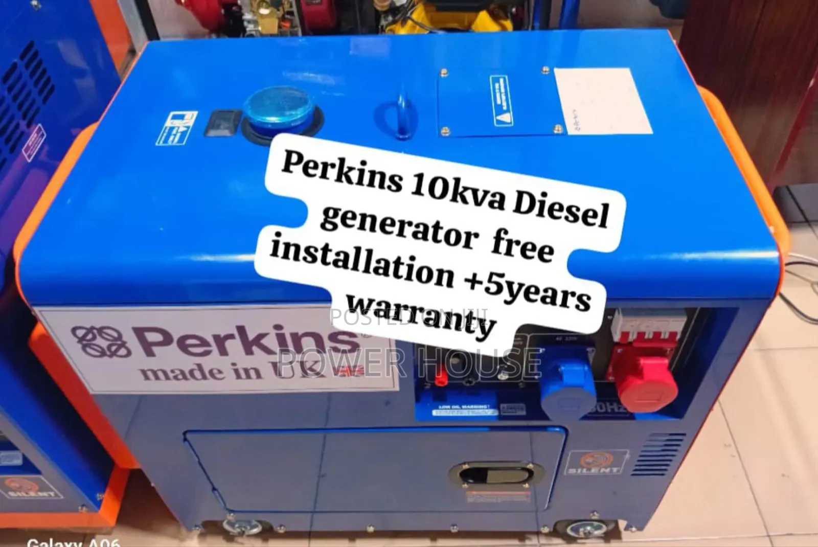 Exclusive Energy Perkins Diesel Generator 10kva Silent