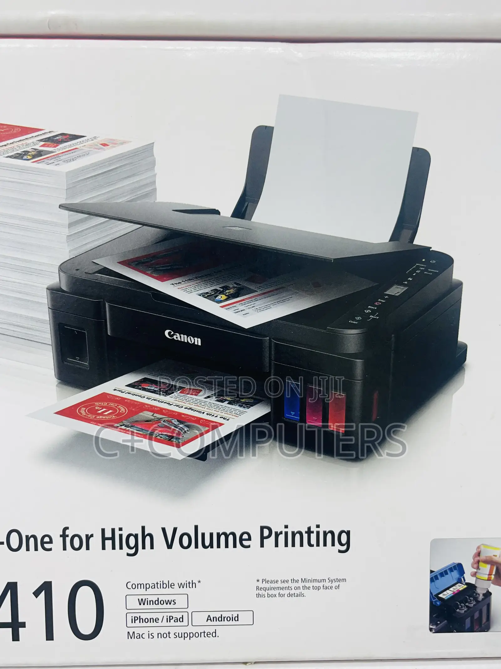 Canon Pixma G3410 Color Inkjet Printer ( Print,Copy,Scan )