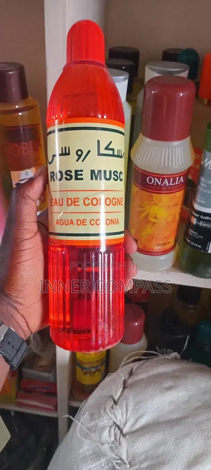 Rose Musc Eau De Cologne - Refreshing Floral Musk Scent