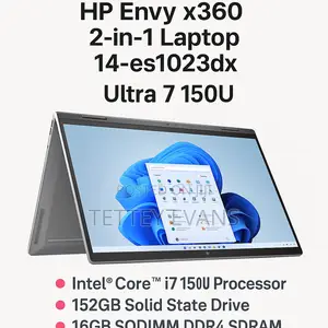 New Laptop HP Envy X360 16GB Intel Core Ultra 7 SSD 512GB