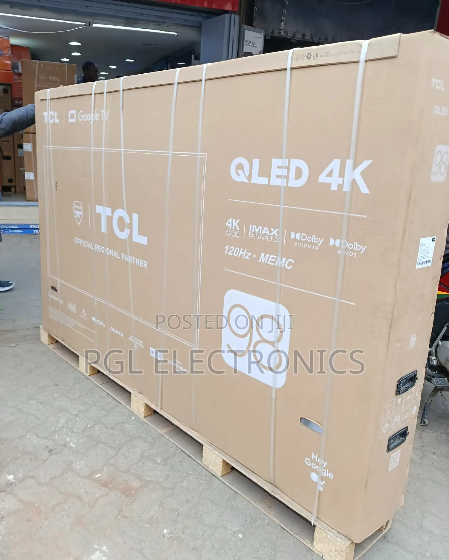 TCL 98 Inches Ultra Hd Smart 2025 Qled Google Tv 98p8k