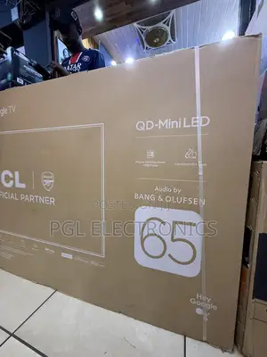 TCL 65 Inch Qd-Mini Led Tv Smart Google Tv 144hz, Onkyo 2.1