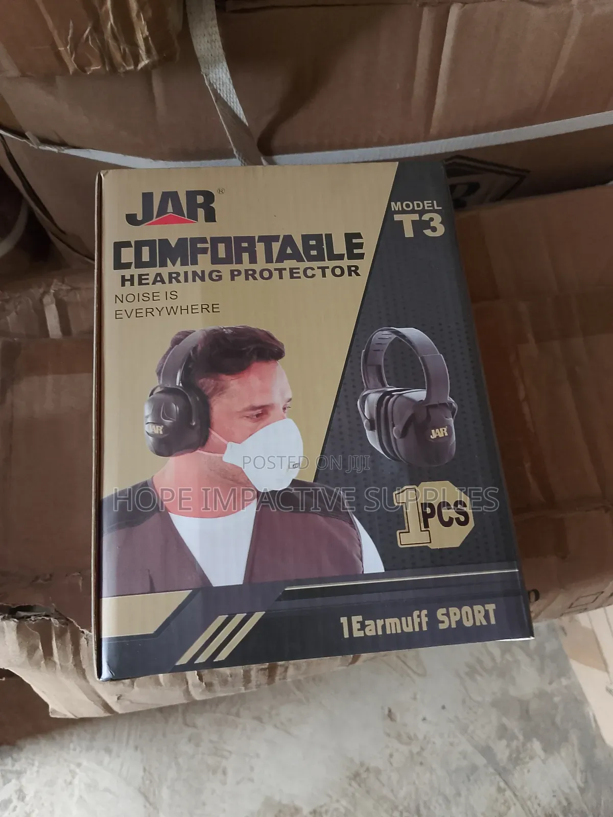 Heavy Duty Earmuff - Jar.